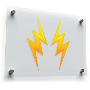 Lightning Bolt Vinyl Sticker