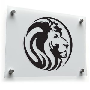 Lion Head Decal