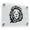 Lion Head Sticker