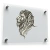 Lion Head Sticker