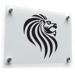 Lion Head Sticker