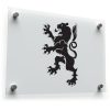 Lion Rampant Silhouette Sticker 1
