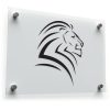 Lion Silhouette Vinyl Decal 1