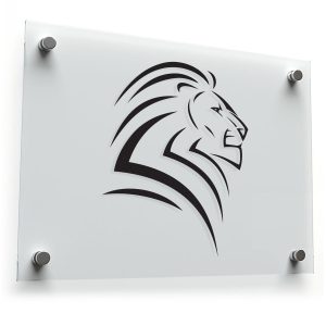 Lion Silhouette Vinyl Decal