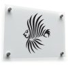Lionfish Tribal Art Sticker