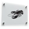 Lobster Silhouette Sticker