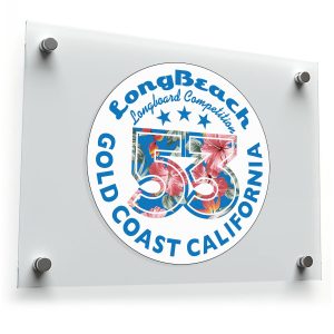 "Long Beach Longboard Competition" Vinyl Sticker