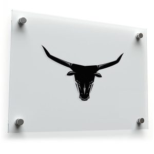 Longhorn Bull Head Decal