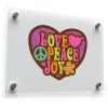 Love Peace Joy Sticker