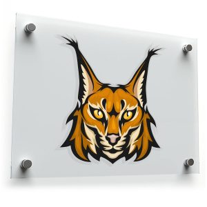 Lynx Head Sticker
