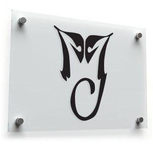 MJ Logo Sticker