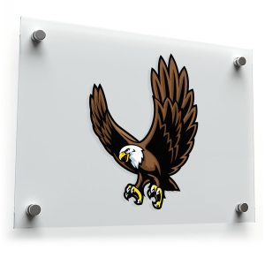 Majestic Bald Eagle Sticker
