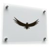 Majestic Black Eagle Sticker 1