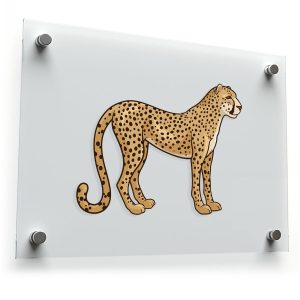 Majestic Cheetah Sticker