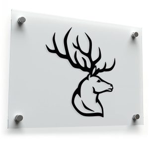 Majestic Deer Head Sticker