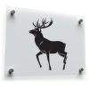 Majestic Deer Silhouette Sticker