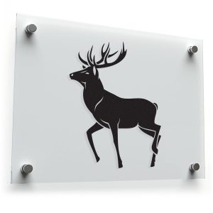 Majestic Deer Silhouette Sticker