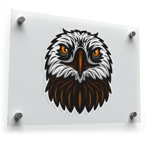 Majestic Eagle Head Sticker