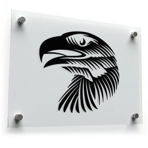 Majestic Eagle Head Sticker