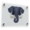 Majestic Elephant Head Sticker 1