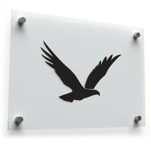 Majestic Flying Eagle Sticker