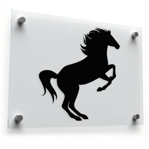 Majestic Horse Silhouette Sticker