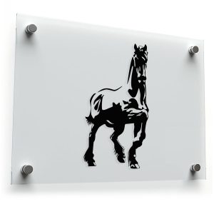 Majestic Horse Silhouette Sticker