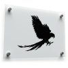 Majestic Parrot Silhouette Sticker