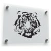 Majestic Tiger Head Vinyl Sticker 1
