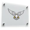 Majestic White Eagle Vinyl Sticker 1