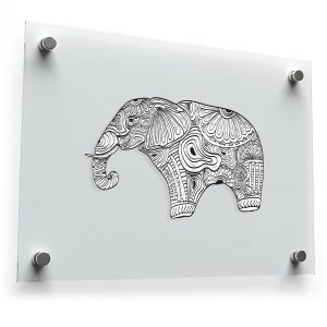 Mandala Elephant Sticker