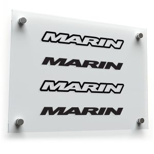 Marin Logo Sticker Set