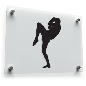 Martial Arts Fighter Decal