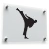 Martial Arts High Kick Sticker