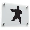 Martial Arts Silhouette Sticker 1