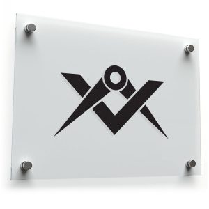 Masonic Symbol Sticker