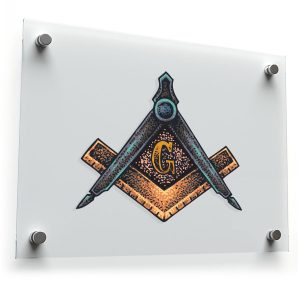 Masonic Symbol Sticker