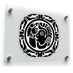 Mayan Warrior Sticker