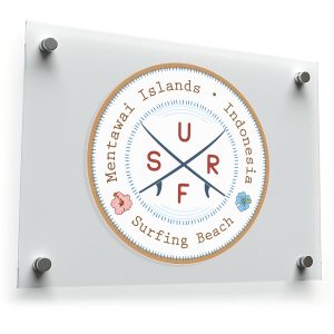 "Mentawai Islands Surfing" Sticker