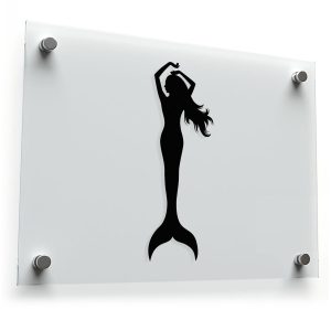 Mermaid Silhouette Sticker