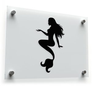 Mermaid Silhouette Sticker