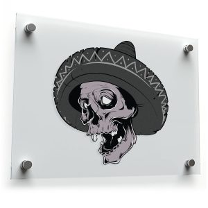 Mexican Skull Sticker