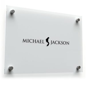 Michael Jackson Logo Sticker