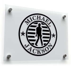 Michael Jackson Logo Vinyl Sticker