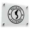Michael Jackson Silhouette Sticker
