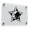 Military Star Vinyl Sticker