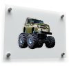 Military-Style Monster Truck Sticker