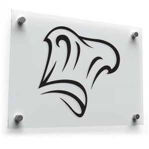 Minimalist Chef Hat Sticker