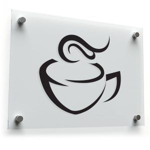 Minimalist Coffee Cup Sticker