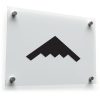 Minimalist Mountain Range Sticker